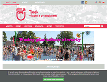 Tablet Screenshot of miastoturek.pl